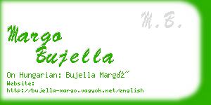 margo bujella business card